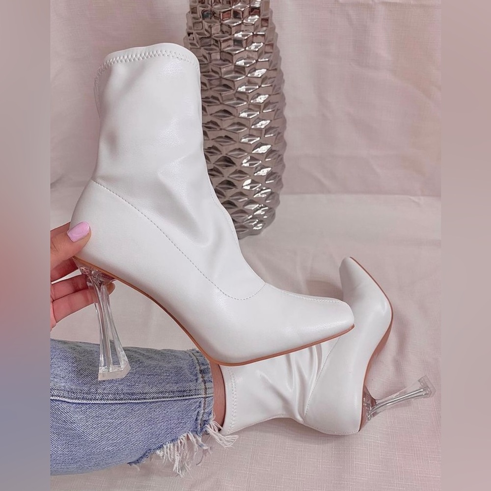 White Booties